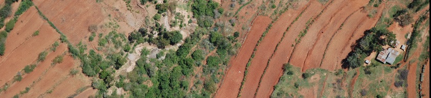 Aerial images from Kenya georeferenced by the ICRAF GeoScience Lab